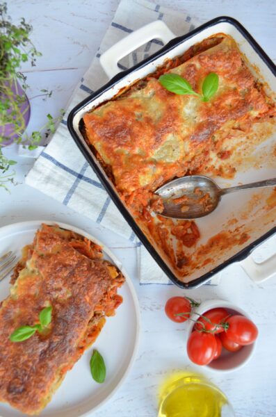Przepis na zdrową i dietetyczną lasagne